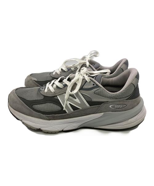 NEW BALANCE（ニューバランス）NEW BALANCE (ニューバランス) 990V6 ローカットスニーカー グレー サイズ:28cmの古着・服飾アイテム