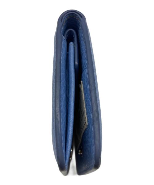 Maison Margiela（メゾンマルジェラ）Maison Margiela (メゾンマルジェラ) 4ステッチ 二つ折り ウォレット スカイブルー サイズ:不明(実寸参照）の古着・服飾アイテム