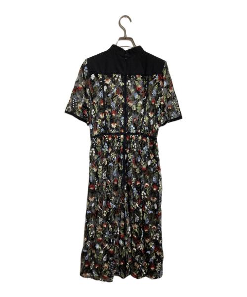 LOKITHO（ロキト）LOKITHO (ロキト) Flower Embroidery Dress/フラワー 刺繍ドレス ブラック サイズ:2の古着・服飾アイテム