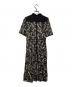 LOKITHO (ロキト) Flower Embroidery Dress/フラワー 刺繍ドレス ブラック サイズ:2：8000円
