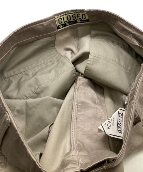 CLOSED（クローズド）CLOSED (クローズド) コットンキュプラジョガーパンツ ベージュ サイズ:42の古着・服飾アイテム