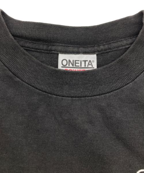 ONEITA（オニータ）ONEITA (オニータ) eight ball プリントTシャツ ブラック サイズ:Mの古着・服飾アイテム