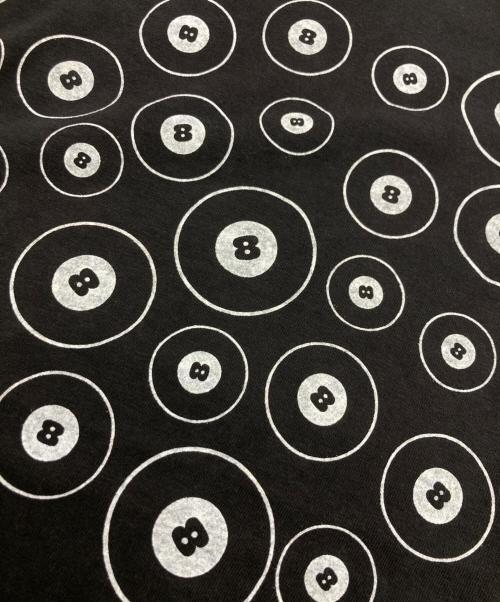 ONEITA（オニータ）ONEITA (オニータ) eight ball プリントTシャツ ブラック サイズ:Mの古着・服飾アイテム