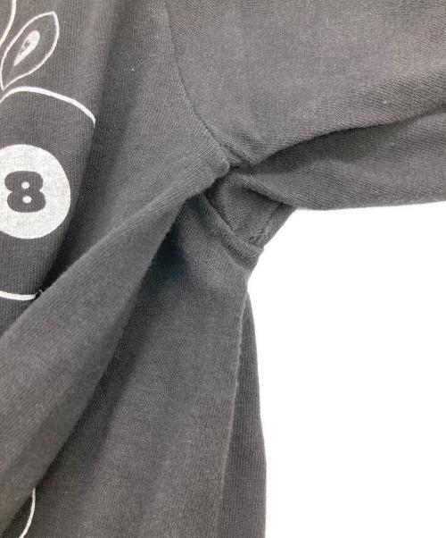 ONEITA（オニータ）ONEITA (オニータ) eight ball プリントTシャツ ブラック サイズ:Mの古着・服飾アイテム