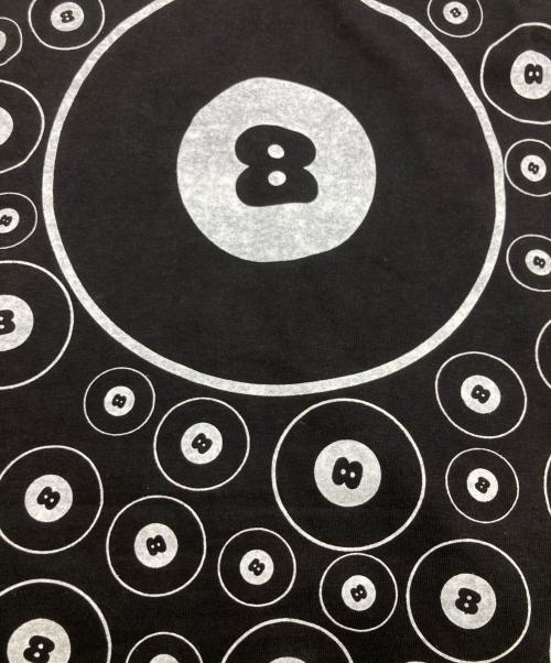 ONEITA（オニータ）ONEITA (オニータ) eight ball プリントTシャツ ブラック サイズ:Mの古着・服飾アイテム
