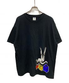 SMP（エスエムピー）の古着「プリントTシャツ」｜ブラック