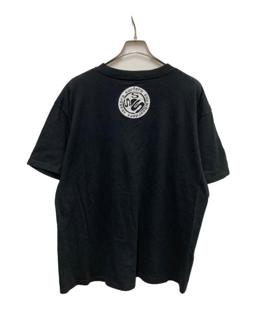SMP（エスエムピー）SMP (エスエムピー) プリントTシャツ ブラック サイズ:XLの古着・服飾アイテム