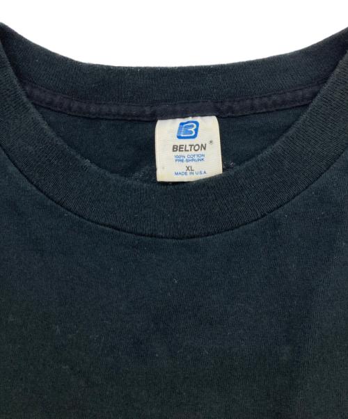 SMP（エスエムピー）SMP (エスエムピー) プリントTシャツ ブラック サイズ:XLの古着・服飾アイテム