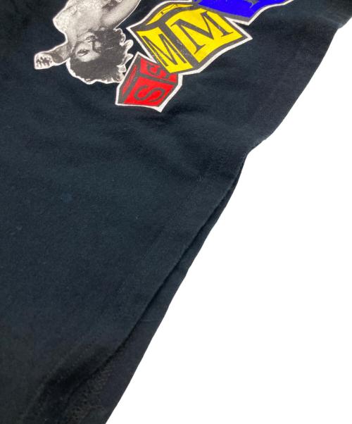 SMP（エスエムピー）SMP (エスエムピー) プリントTシャツ ブラック サイズ:XLの古着・服飾アイテム