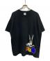 SMP（エスエムピー）の古着「プリントTシャツ」｜ブラック