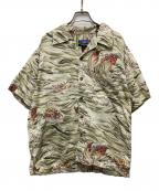 Patagoniaパタゴニア）の古着「00s pataloha ハワイアンアロハシャツ」｜ベージュ