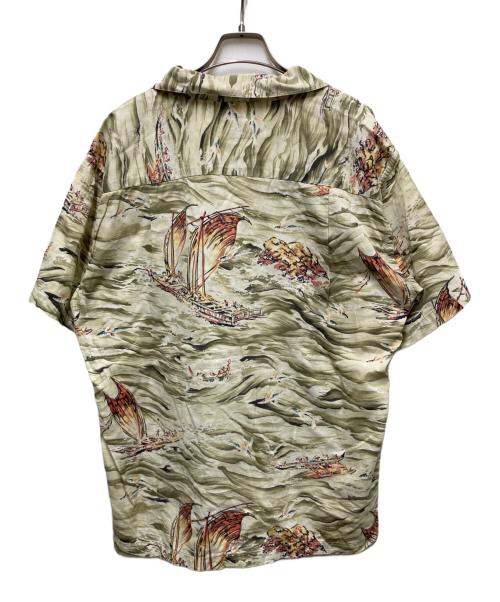 Patagonia（パタゴニア）Patagonia (パタゴニア) 00s pataloha ハワイアンアロハシャツ ベージュ サイズ:-の古着・服飾アイテム