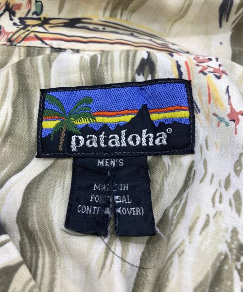Patagonia（パタゴニア）Patagonia (パタゴニア) 00s pataloha ハワイアンアロハシャツ ベージュ サイズ:-の古着・服飾アイテム