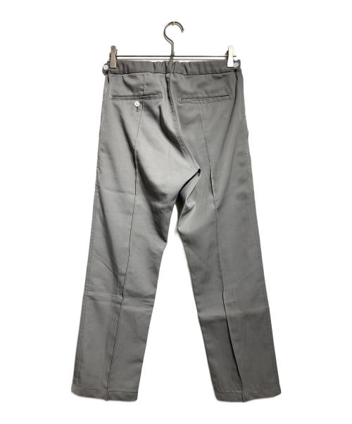 COMME des GARCONS HOMME PLUS（コムデギャルソンオムプリュス）COMME des GARCONS HOMME PLUS (コムデギャルソンオムプリュス) センタープレスポリパンツ グレー サイズ:Sの古着・服飾アイテム