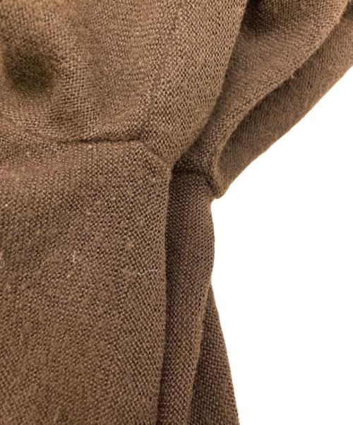 IZOD LACOSTE（アイゾッド ラコステ）IZOD LACOSTE (アイゾッド ラコステ) 70s アクリルカーディガン ブラウン サイズ:XLの古着・服飾アイテム