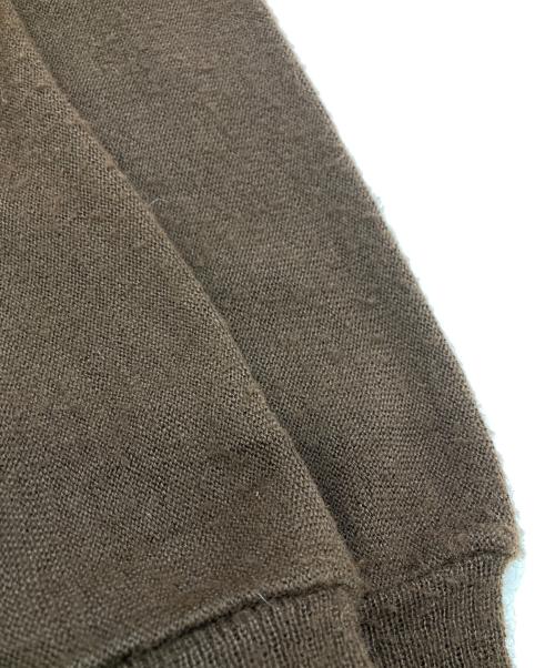 IZOD LACOSTE（アイゾッド ラコステ）IZOD LACOSTE (アイゾッド ラコステ) 70s アクリルカーディガン ブラウン サイズ:XLの古着・服飾アイテム