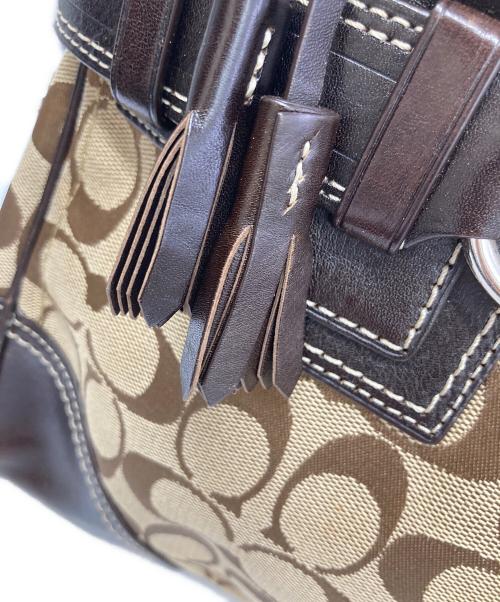COACH（コーチ）COACH (コーチ) トートバッグ ブラウンの古着・服飾アイテム