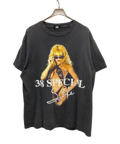 CHANGES（チェンジズ）CHANGES (チェンジズ) 90s 38 SPECIAL Sable Tee ブラック サイズ:XLの古着・服飾アイテム