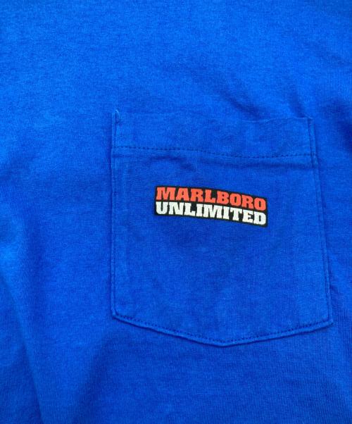 marlboro（マルボロ）Marlboro (マルボロ) COYOTE POCKET TEE ブルー サイズ:ONEの古着・服飾アイテム