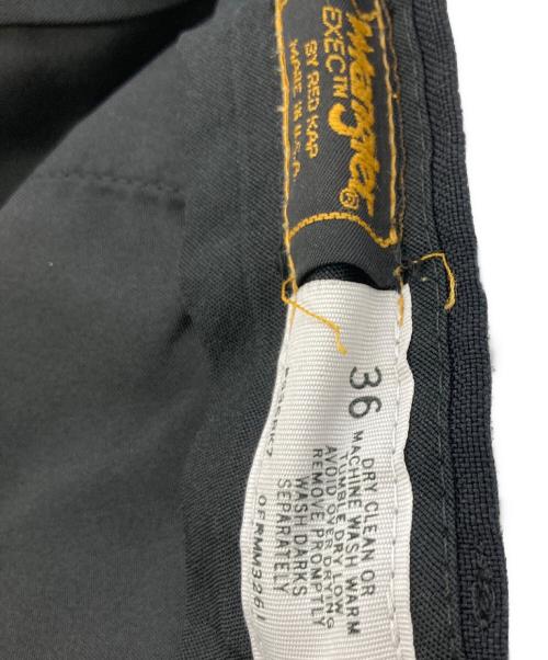 Wrangler（ラングラー）Wrangler (ラングラー) 90s ストレートスラックスパンツ ブラック サイズ:SIZE 36の古着・服飾アイテム