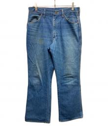 Wrangler（ラングラー）の古着「70s フレアデニムパンツ」｜インディゴ