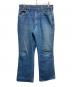 Wrangler（ラングラー）の古着「70s フレアデニムパンツ」｜インディゴ