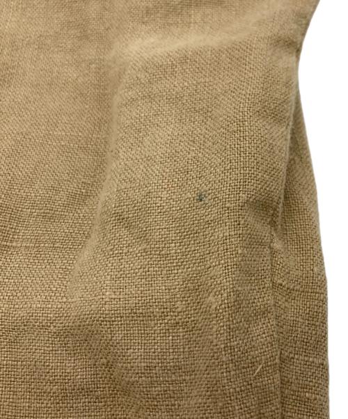 POLO RALPH LAUREN（ポロ・ラルフローレン）POLO RALPH LAUREN (ポロ・ラルフローレン) リネンストレートパンツ ベージュ サイズ:SIZE 38の古着・服飾アイテム