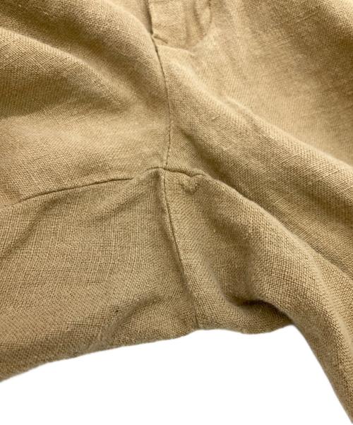 POLO RALPH LAUREN（ポロ・ラルフローレン）POLO RALPH LAUREN (ポロ・ラルフローレン) リネンストレートパンツ ベージュ サイズ:SIZE 38の古着・服飾アイテム