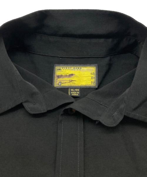 FIRST DOWN（ファーストダウン）FIRST DOWN (ファーストダウン) 90s 浮世絵大判プリントシャツ ブラック サイズ:XLの古着・服飾アイテム
