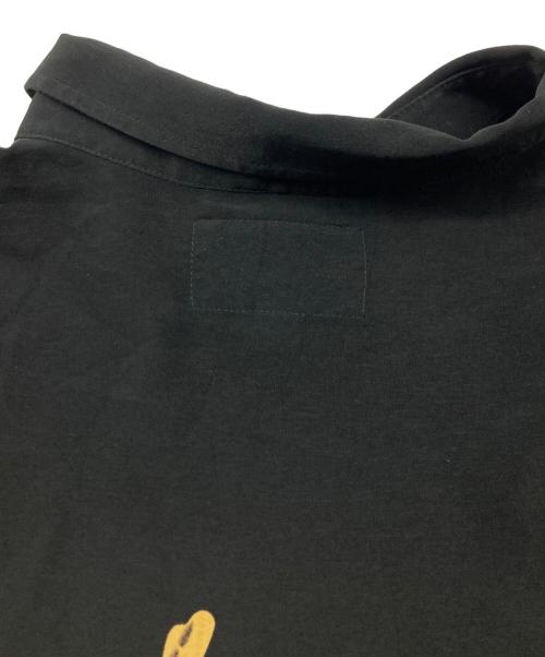 FIRST DOWN（ファーストダウン）FIRST DOWN (ファーストダウン) 90s 浮世絵大判プリントシャツ ブラック サイズ:XLの古着・服飾アイテム