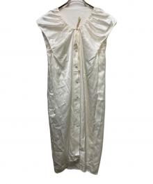 TOGA ARCHIVES（トーガアーカイブス）の古着「Satin dress」｜ベージュ