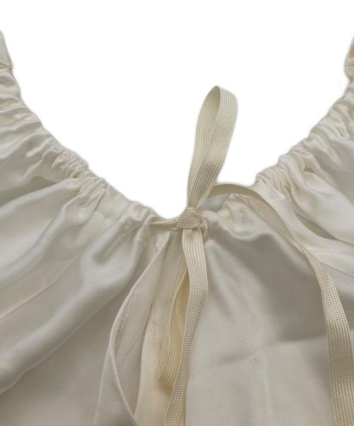 TOGA ARCHIVES（トーガアーカイブス）TOGA ARCHIVES (トーガアーカイブス) Satin dress ベージュ サイズ:36の古着・服飾アイテム