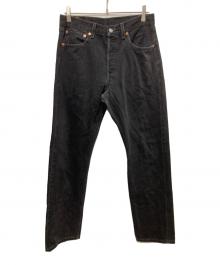 LEVI'S（リーバイス）の古着「90s 501後染めブラックデニムパンツ」｜ブラック