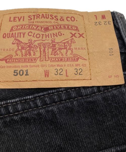 LEVI'S（リーバイス）LEVI'S (リーバイス) 90s 501後染めブラックデニムパンツ ブラック サイズ:SIZE32の古着・服飾アイテム