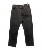 LEVI'Sリーバイス）の古着「00s 505後染めブラックデニムパンツ」｜ブラック