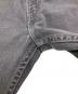中古・古着 LEVI'S (リーバイス) 00s 505後染めブラックデニムパンツ ブラック サイズ:W34：9000円