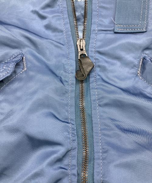ALPHA（アルファ）ALPHA (アルファ) L-2A フライトジャケット ブルー サイズ:Sの古着・服飾アイテム