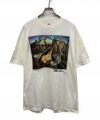 SALVADOR DALIサルバドール・ダリ）の古着「90s  アートプリントTシャツ」｜ホワイト