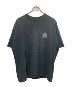 Quiksilverクイックシルバー）の古着「90s キャラクターロゴTシャツ」｜ブラック
