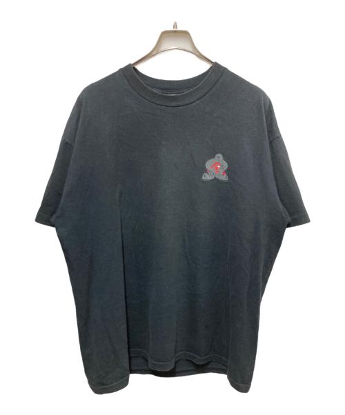 Quiksilver（クイックシルバー）Quiksilver (クイックシルバー) 90s キャラクターロゴTシャツ ブラック サイズ:XLの古着・服飾アイテム