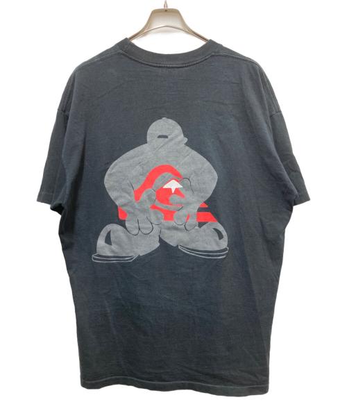 Quiksilver（クイックシルバー）Quiksilver (クイックシルバー) 90s キャラクターロゴTシャツ ブラック サイズ:XLの古着・服飾アイテム