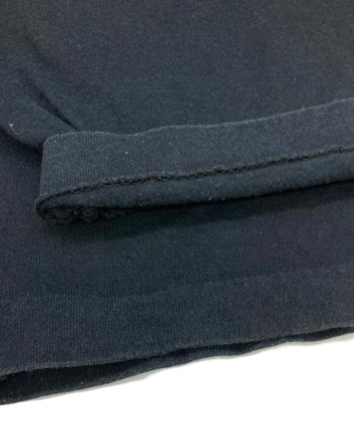 Quiksilver（クイックシルバー）Quiksilver (クイックシルバー) 90s キャラクターロゴTシャツ ブラック サイズ:XLの古着・服飾アイテム