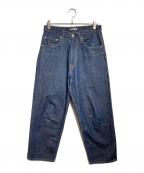 AURALEEオーラリー）の古着「HARD TWIST DENIM WIDE PANTS」｜インディゴ