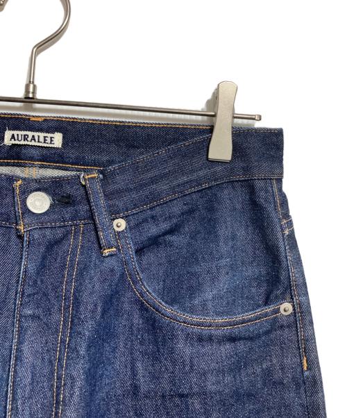 AURALEE（オーラリー）AURALEE (オーラリー) HARD TWIST DENIM WIDE PANTS インディゴ サイズ:28の古着・服飾アイテム