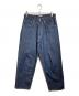 AURALEE（オーラリー）の古着「HARD TWIST DENIM WIDE PANTS」｜インディゴ