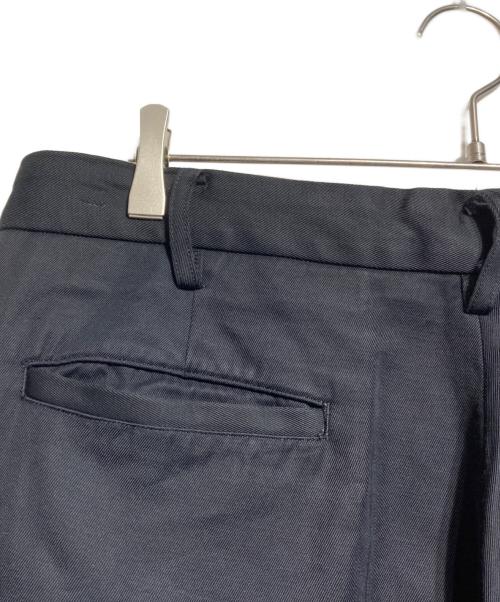 everyone（エブリワン）everyone (エブリワン) two tuck wide twill trouser/2タック・ワイド・ツイル・トラウザーズ ブラック サイズ:XLの古着・服飾アイテム