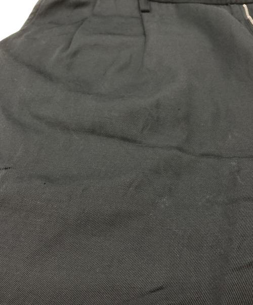 everyone（エブリワン）everyone (エブリワン) two tuck wide twill trouser/2タック・ワイド・ツイル・トラウザーズ ブラック サイズ:XLの古着・服飾アイテム