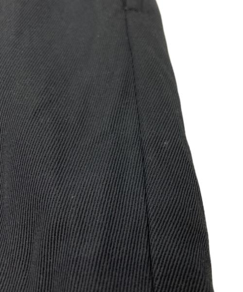 everyone（エブリワン）everyone (エブリワン) two tuck wide twill trouser/2タック・ワイド・ツイル・トラウザーズ ブラック サイズ:XLの古着・服飾アイテム