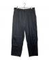 everyone（エブリワン）の古着「two tuck wide twill trouser/2タック・ワイド・ツイル・トラウザーズ」｜ブラック