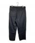 everyone (エブリワン) two tuck wide twill trouser/2タック・ワイド・ツイル・トラウザーズ ブラック サイズ:XL：10000円